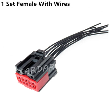 10 Pin 1 Series Car Modification Parts Auto Electric Wiring Socket Male Female Unsealed Connector
