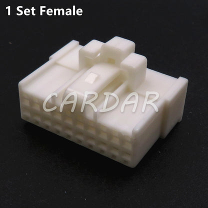20 Pin 7123-1403 MG610363 Automotive Digital Power Amplifier DSP Wiring Harness Lossless Modification Socket
