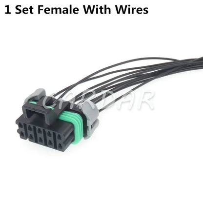 10 Pin 12045808 12065425 Car Waterproof Connector With Terminal Sockets Auto Sealed Diagnostics Plugs