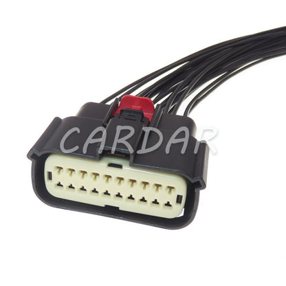 20 Pin 33482-2132 33472-2001 Automotive Light Lamp Socket Connector For Ford Mondeo EDGE