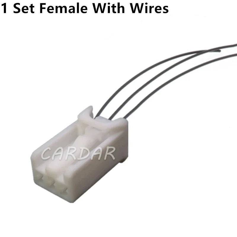 3 Pin 1.2 Series Automobile Auto Alarm Window Lifter Female Male Wiring Harness Socket With Terminal
