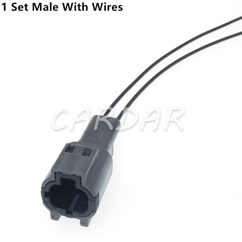 2 Pin 7123-8520-40 7222-8520-40 Wiper Spray Motor Socket For Nissan KUM PB015-02850 Waterproof Automotive Connector