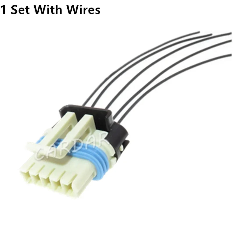 5 Pin Auto EGR Valve Cable Connector Waterproof Plug Sockets For Buick Excelle Chevrolet