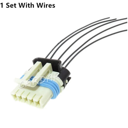 5 Pin Auto EGR Valve Cable Connector Waterproof Plug Sockets For Buick Excelle Chevrolet