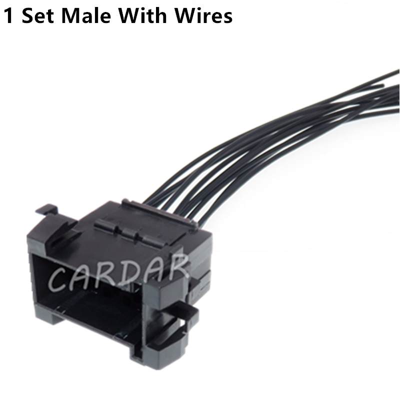 10 Pin Auto Wiring Terminal Electrical Connector 929504-4 828801-4 929519-4 Car Plastic Housing Unsealed Modification Socket 1-929504-4