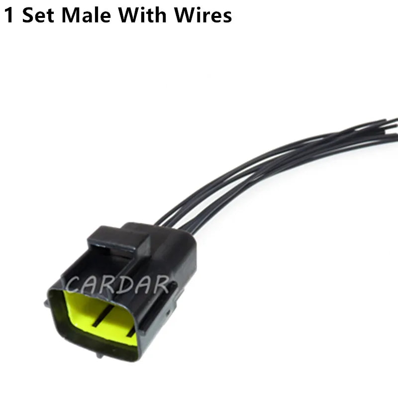 8 Pin 174982-2 174984-2 Sealed Waterproof Wiring Harness Socket Car Electrical Connector For Denso