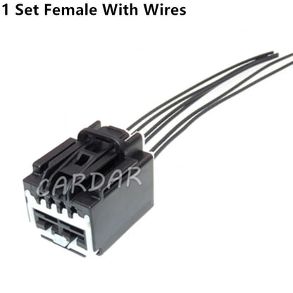6 Pin 2.2 6.3 Series Automobile Composite Connector Auto Unsealed Female Socket Car Wiring Terminal Male Plug