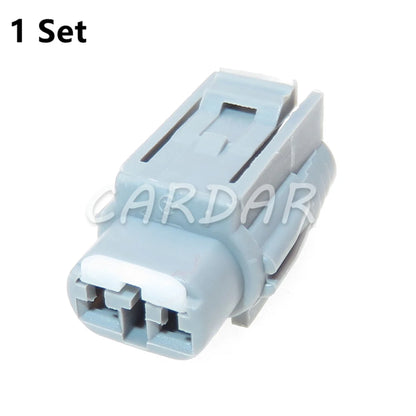 2 Pin Car Wiring Terminal Cable Harness Socket Automobile Adapter Grey Auto Waterproof Plug