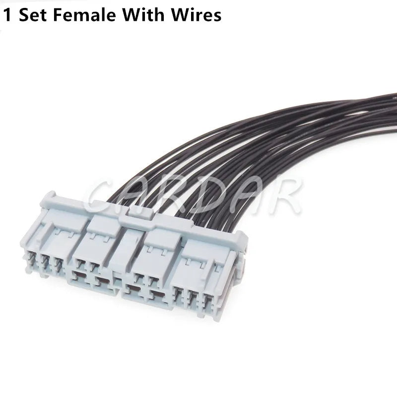 20 Pin 6950-0981 6950-0982 Electrical Automotive Connector Wire Plug Socket For Honda K-Series C101 Engine