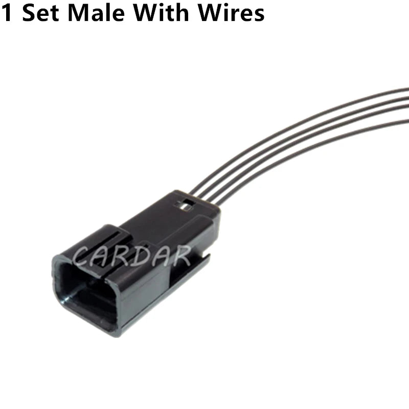 4 Pin 1.5 Series 12047785 12047786 Automotive Unsealed Electric Cable Harness Socket With Terminal