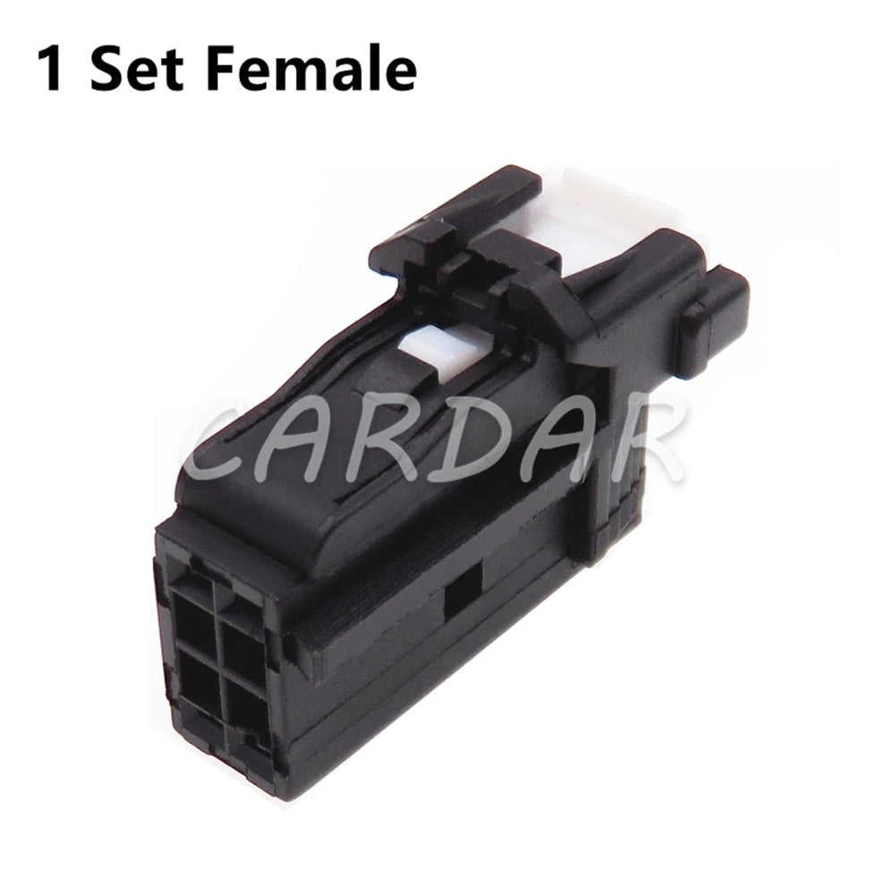 4 Pin 0.6 Series Miniature Female Male Plug 9315484 Black Unsealed Socket Automotive Wiring Terminal Connector