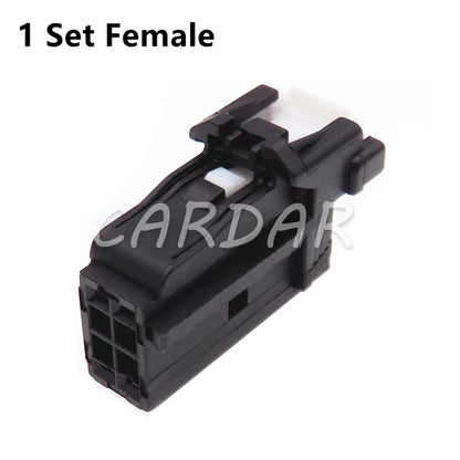 4 Pin 0.6 Series Miniature Female Male Plug 9315484 Black Unsealed Socket Automotive Wiring Terminal Connector