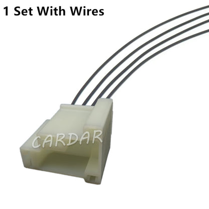 4 Pin 161971970 Auto Wire Socket Cable Connectors With Pins