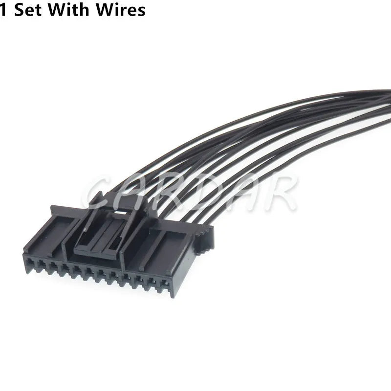 12 Pin 211PC122S0017 FCI Wire Harness Connector Plastic Housing Plug With Pins