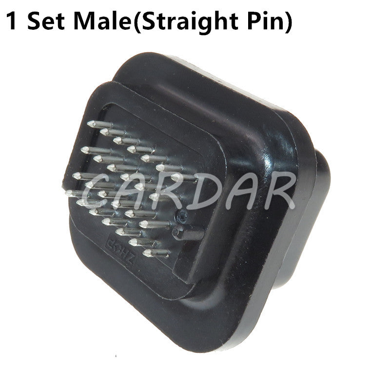 26 Pin 6437288-6 1437288-6 3-1437290-7 Car ECU Connector Wire To Board Plug Straight PCB Socket
