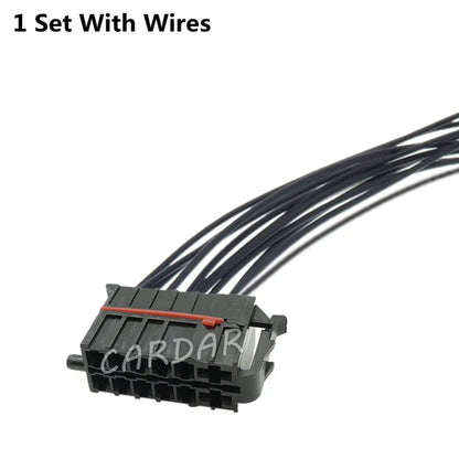 12 Pin 928569 357945971 Wire Harness Connector Plastic Housing Plug With Pins