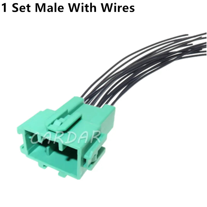 13 Pin 0.6 2.2 Series 6098-5181 Composite Socket 6098-5180 Auto Electric Cable Unsealed Connector Male Female Docking plug
