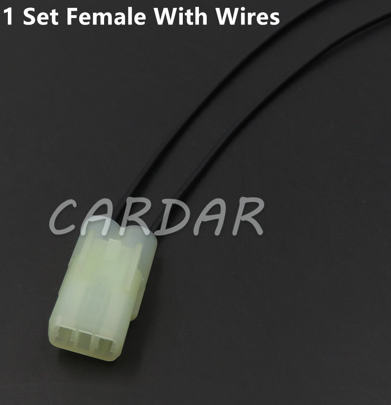 2 Pin 6187-2801 6187-2804 Automotive Connector Power Battery Waterproof Electronic Reversing Radar Harness Socket For Car