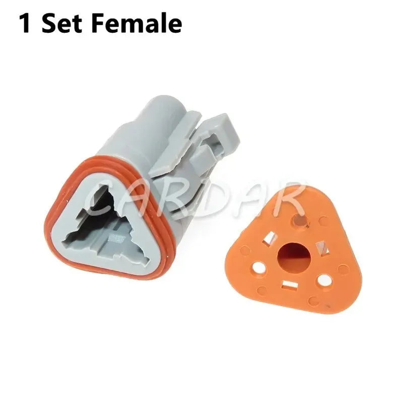 3 Pin DT06-3S DT04-3P DT04-3P DT Auto Deutsch Connector Automotive Plug With Terminals For Excavator Truck Cars
