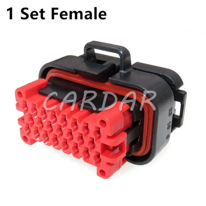 23 Pin 770680-1 776228-1 Tyco Automotive Waterproof AMP Sealed Connector With Crimp Terminals
