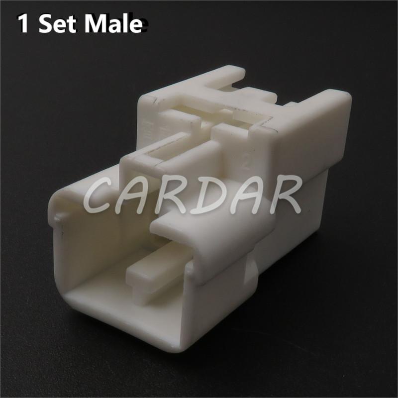 4 Pin 2.2 Series 1300-3849 7283-1144 Automobile Brake Light Wire Harness Plastic Housing Socket For Honda