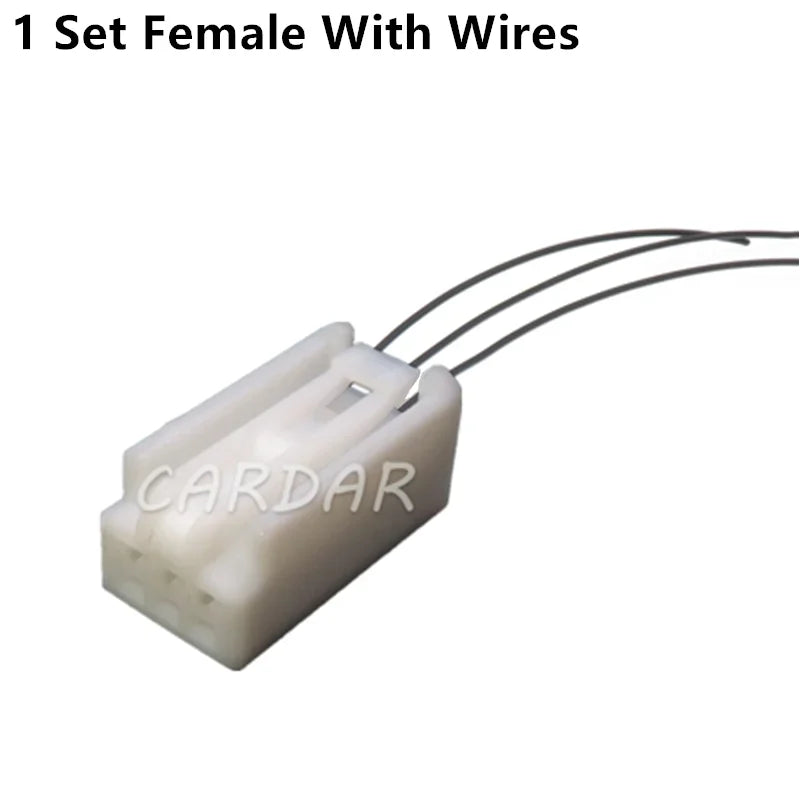 3 Pin 1.2 Series Automobile Male Female Plastic Housing Unsealed Wiring Harness Electrical Socket