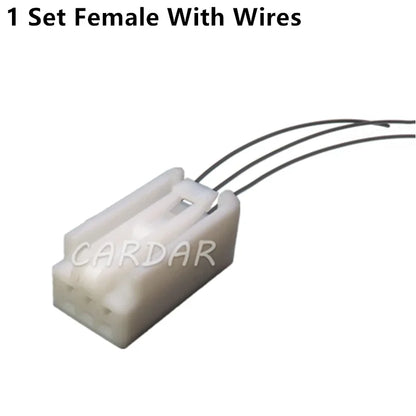 3 Pin 1.2 Series Automobile Male Female Plastic Housing Unsealed Wiring Harness Electrical Socket