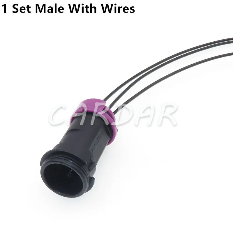 Conector redondo automático impermeable de la carcasa de cable de 3 pines 813 971 987 813971987 813 972 928 813972928