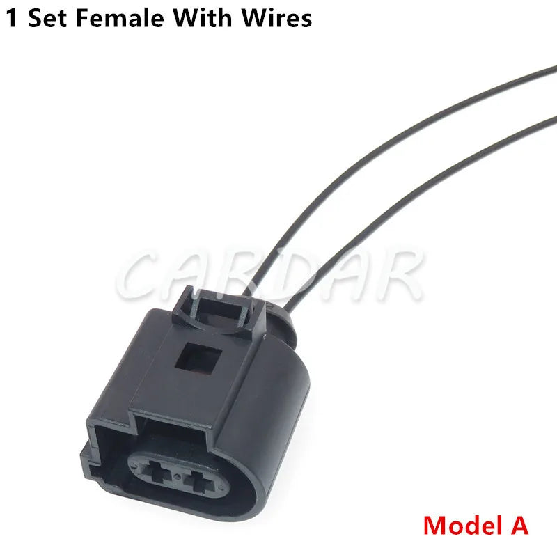 2 Pin 1J0973722A 1J0973822A Car Wiring Connector 2-1355339-2 2-1355200-2 Auto Accessories Automobile Waterproof Socket