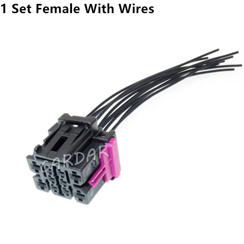10 Pin 4F0937733 Composite Wiring Connector Car Seat Heating Plug Plastic Housing Unsealed Socket For VW Audi