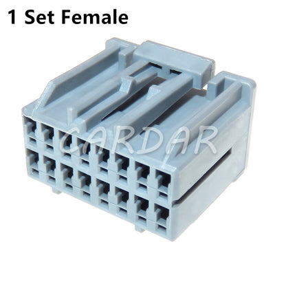 16 Pin 917981-2 917981-6 30050-16Y Automotive Wiring Harness Socket For Auto Parts