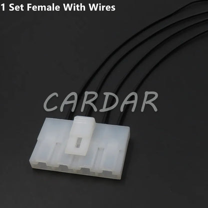 4 Pin Automotive Wire Harness Cable Socket PP0323802 Auto Connector With Terminals