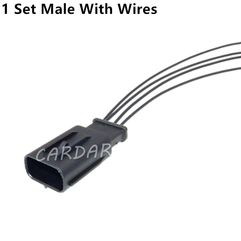 4 Pin 6189-7401 90980-12A85 Miniature Auto Male and Female Docking Wire Harness Waterproof Socket