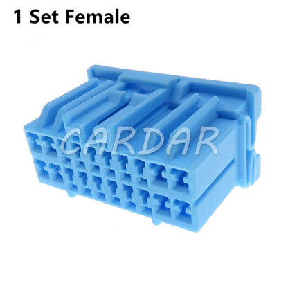 20 Pin Automotive CD Player Power Speaker Socket Audio Auto Connector For Honda Fit Buick MX5-A-20P-C MX5-A-20S-C