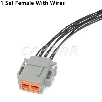 8 Pin DTM06-8S DTM04-8P ATM04-8P DEUTSCH DTM Waterproof Plug Car Electrical Connector Automotive Wiring Socket For Auto Truck