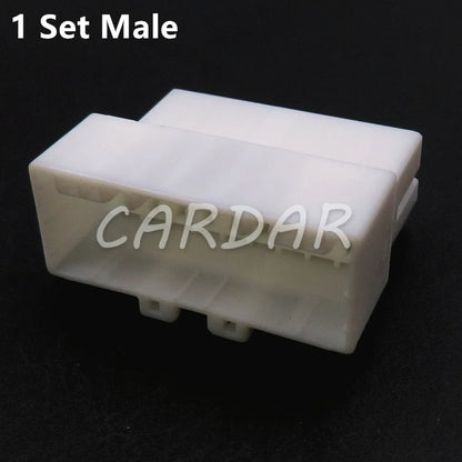 18 Pines Sin Sellar Macho Hembra Enchufe para Kia 936204-1 Interruptor Limpiaparabrisas Automóvil 936213-1 Conector Cableado Faros Coche