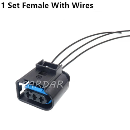 3 Pin 4D0971993A 4D0 971 993 A Car Wiring Terminal Socket Automotive Waterproof Plug Auto Parts