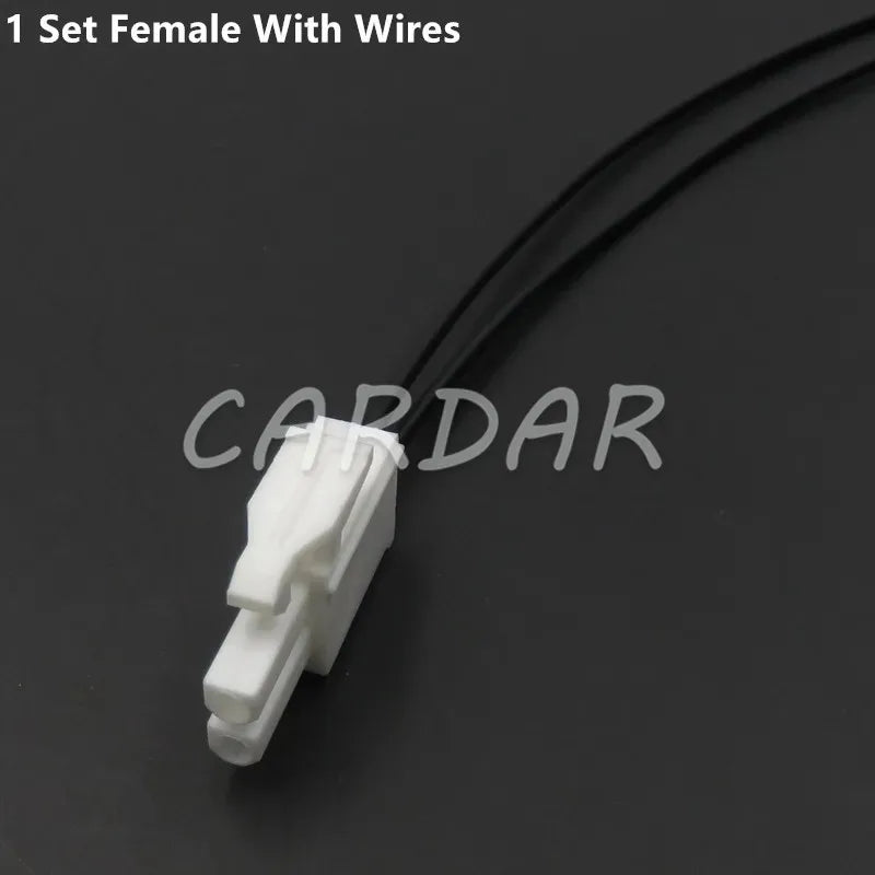 2 Pin 2 Way 4.14mm FL Connector Kits Motor Socket Electrical Machine Plug With Terminal