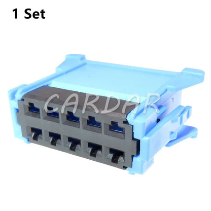 10 Pin 98174-1004 Automotive Blower Resistor Plug Car Air Conditioner Cable Socket For Peugeot
