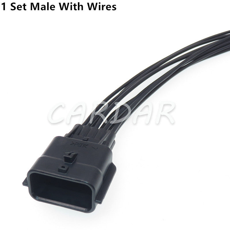10 Pin 0.6 Series Miniature Automotive Wire Connector Car Electric Cable Male Plug Female Socket 7282-8856-30 7283-8856-30