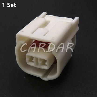 2 Pin Auto Wire Harness Socket 6189-0641 White Car Plastic Housing Unsealed Connector with Terminals