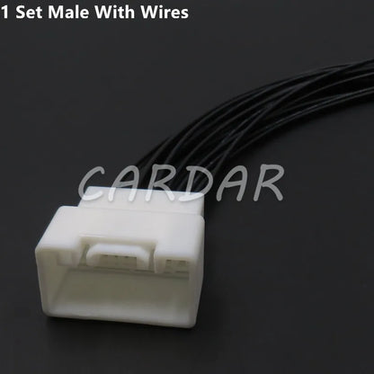 20 Pin 7283-5843 Automotive Wiring Harness Socket Auto Connectors