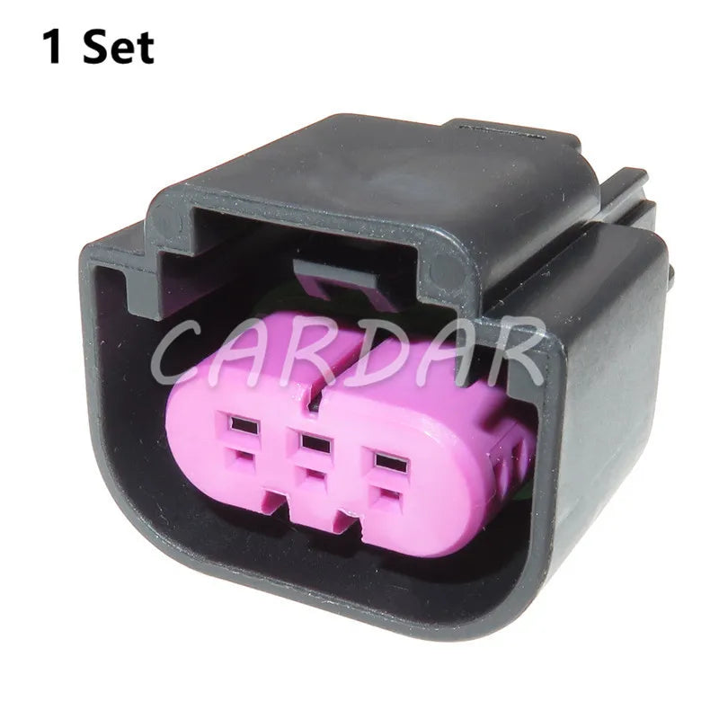 3 Pin 13511131 Auto Crankshaft Position Sensor Plug Waterproof Automotive Knock Sensor Harness Socket For BUICK