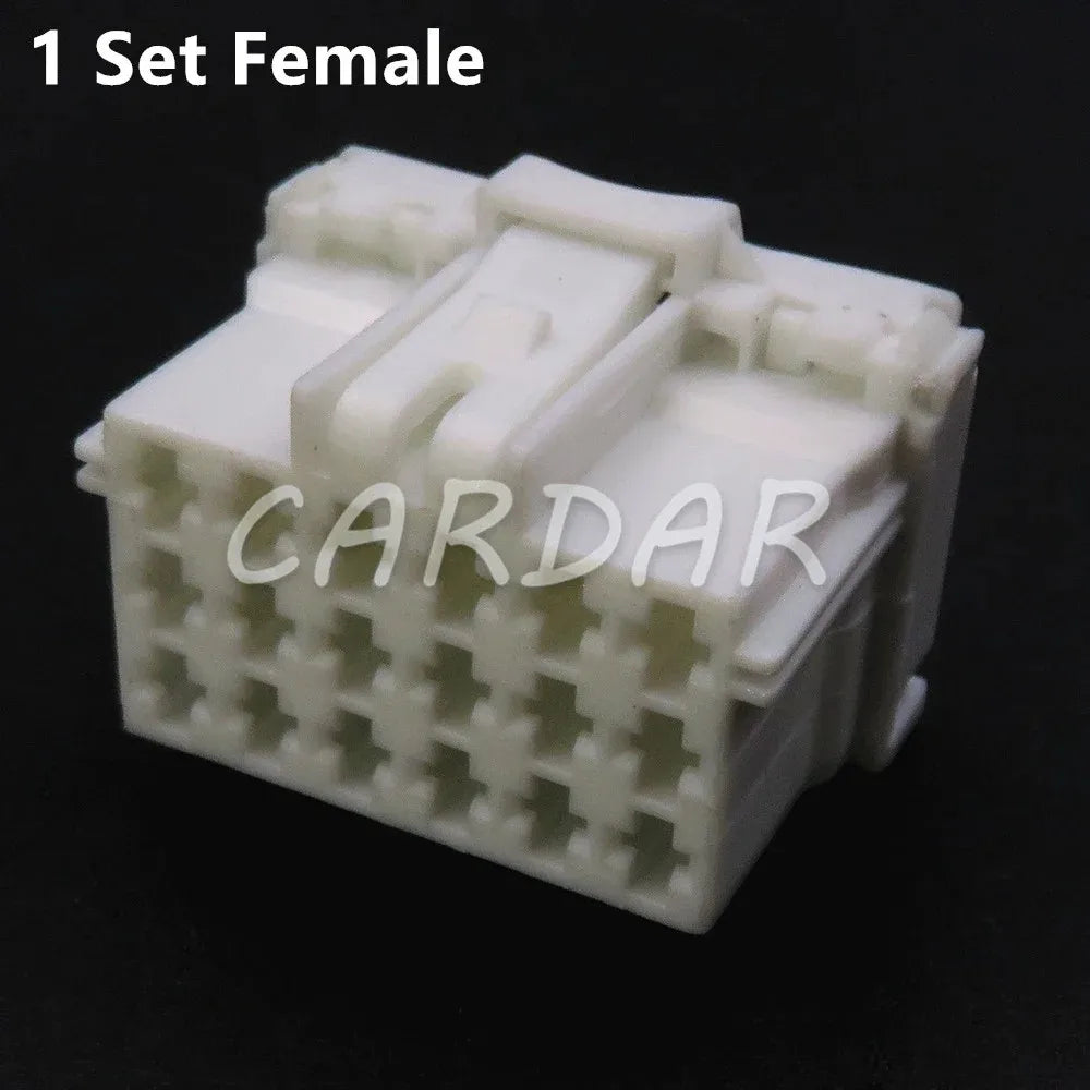18 Pin Car Male Female Wiring Harness Socket Auto Power Amplifier Plastic Housing Connector 7-968974-1 2-967629-1
