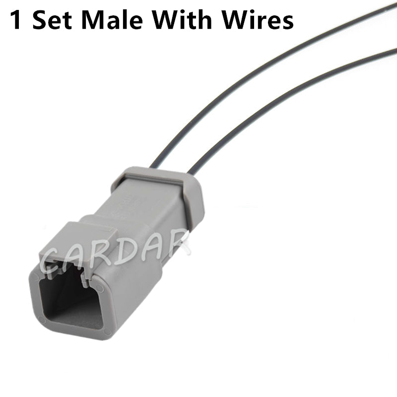 2 Pin DTP06-2S-E003  DTP04-2P-E003 Auto Connector Waterproof Electrical Wire Socket For Deutsch Heavy Truck Accessories