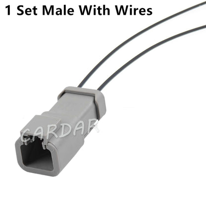 2 Pin DTP06-2S-E003  DTP04-2P-E003 Auto Connector Waterproof Electrical Wire Socket For Deutsch Heavy Truck Accessories