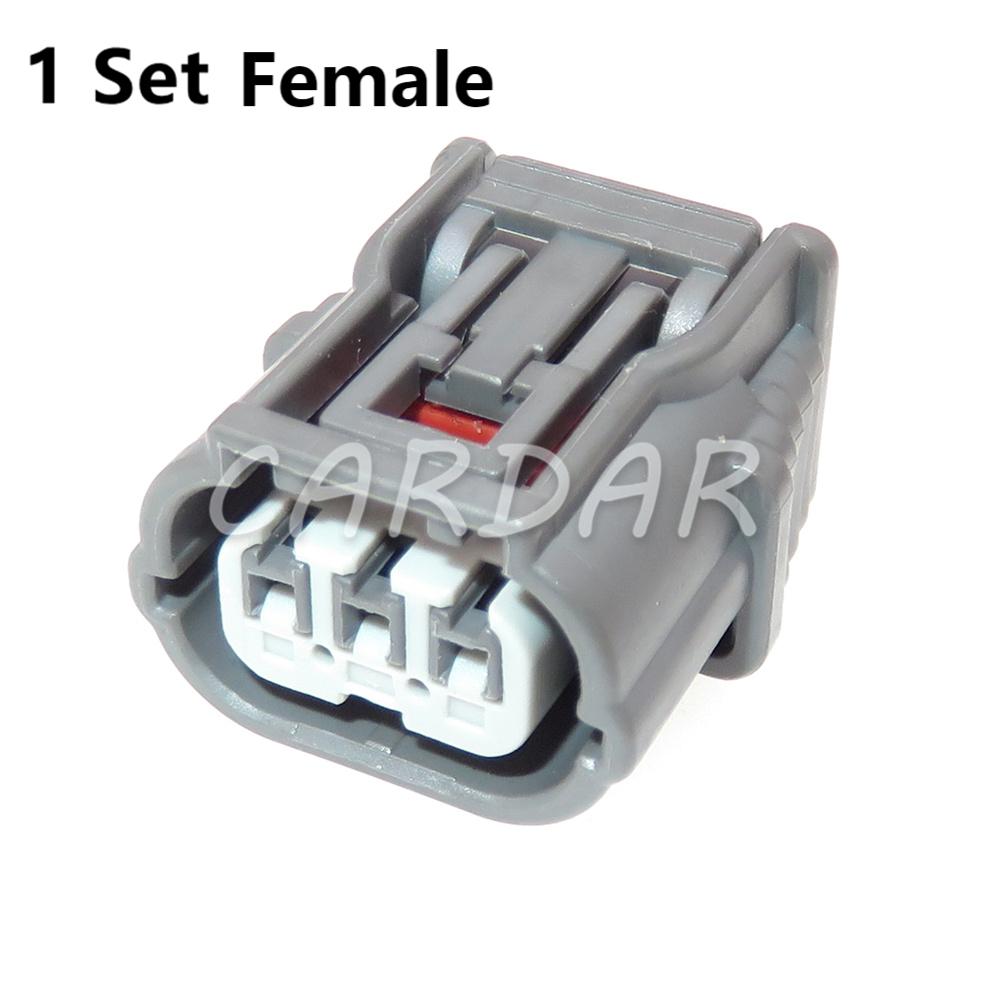 3 Pin Car High Voltage Pack Ignition Coil Plug 6189-7058 6918-1833 Automobile Waterproof Wiring Socket for Honda