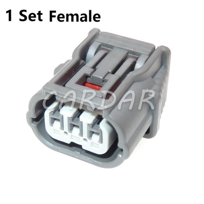 3 Pin Car High Voltage Pack Ignition Coil Plug 6189-7058 6918-1833 Automobile Waterproof Wiring Socket for Honda