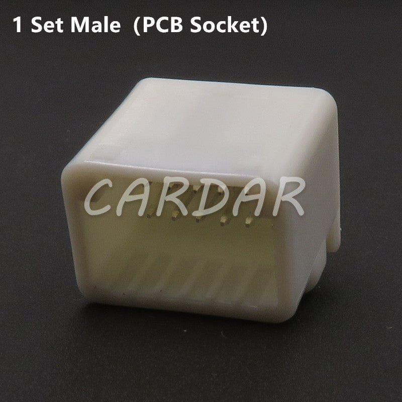 12 Pin 1318774-1 1318772-1 1473407-1 Auto Rear View Mirror Plug PCB Socket For Toyota Nissan