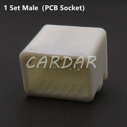 12 Pin 1318774-1 1318772-1 1473407-1 Auto Rear View Mirror Plug PCB Socket For Toyota Nissan